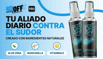 DrOFF Pro🥇Tratamiento médico contra el sudor ( Nueva Fórmula )