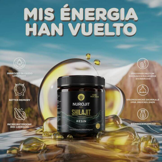 Shilajit ORIGINAL ✨ Revitaliza tu Energía con Shilajit