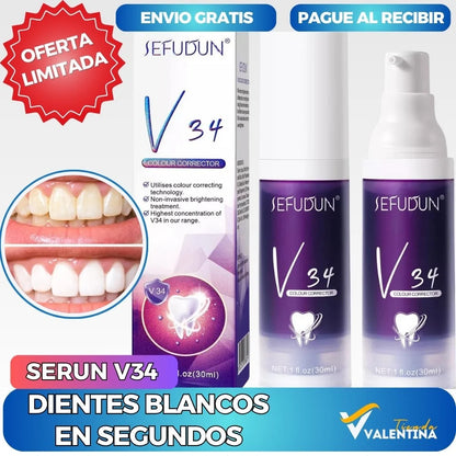 (COMPRA 1 OBTEN 2) Crema Blanqueadora de dientes instantánea + Regalo Exclusivo