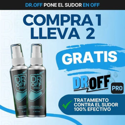 DrOFF Pro🥇Tratamiento médico contra el sudor ( Nueva Fórmula )