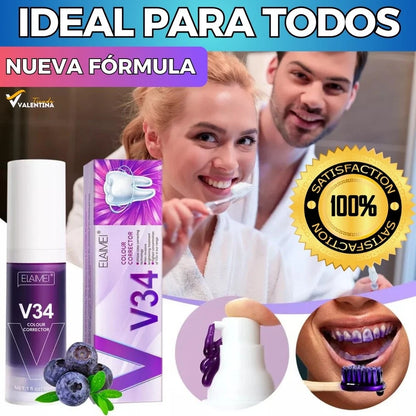 (COMPRA 1 OBTEN 2) Crema Blanqueadora de dientes instantánea + Regalo Exclusivo