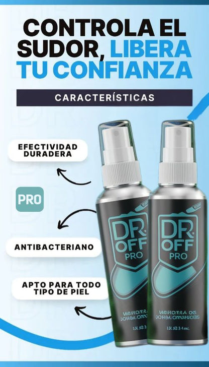 DrOFF Pro🥇Tratamiento médico contra el sudor ( Nueva Fórmula )